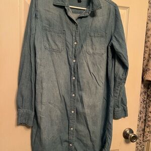 Universal Thread Blue Long Sleeve Dress